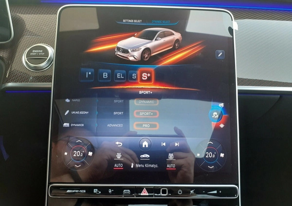 Mercedes-Benz Klasa S cena 1149999 przebieg: 11852, rok produkcji 2023 z Pruszcz Gdański małe 781